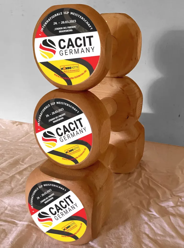 CACIT Germany Apportierhölzer